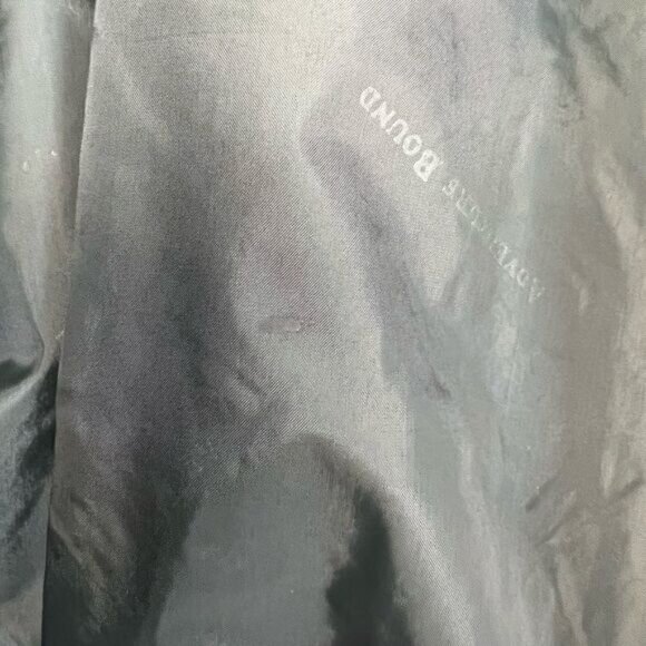 Wilsons Leather Adventure Bound Vintage 80s Army Green Moto Leather Jacket - Picture 13 of 16